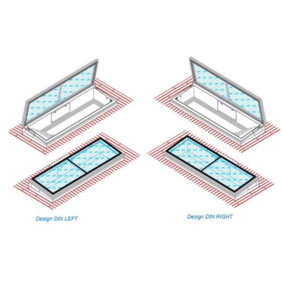 Lamilux Flat Roof Exit Comfort Swing - Image 4